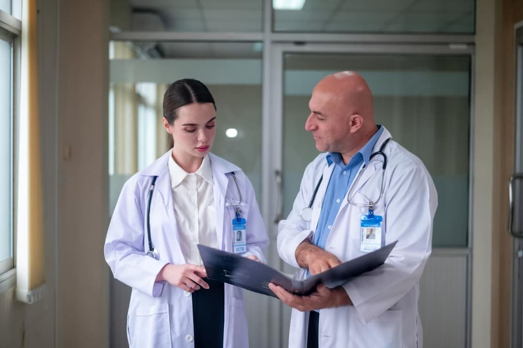 Medecins en discussion